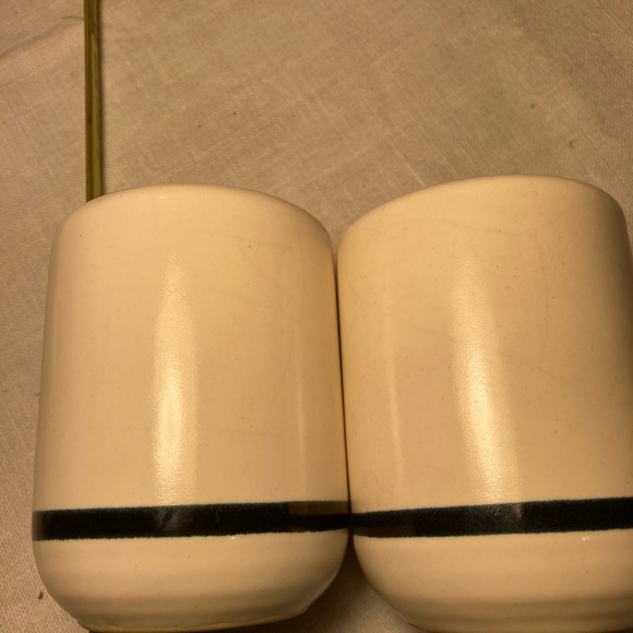 MCM Salt and Pepper Shakers Stoneware - Picture 7 of 9